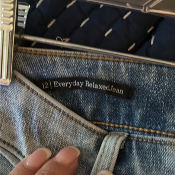 Talbots Blue Straight Leg Jeans - Picture 4 of 6